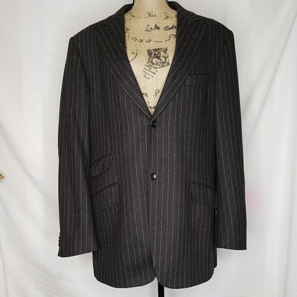 Banana Republic | Black & Gray Suit Jacket - Picture 1 of 5